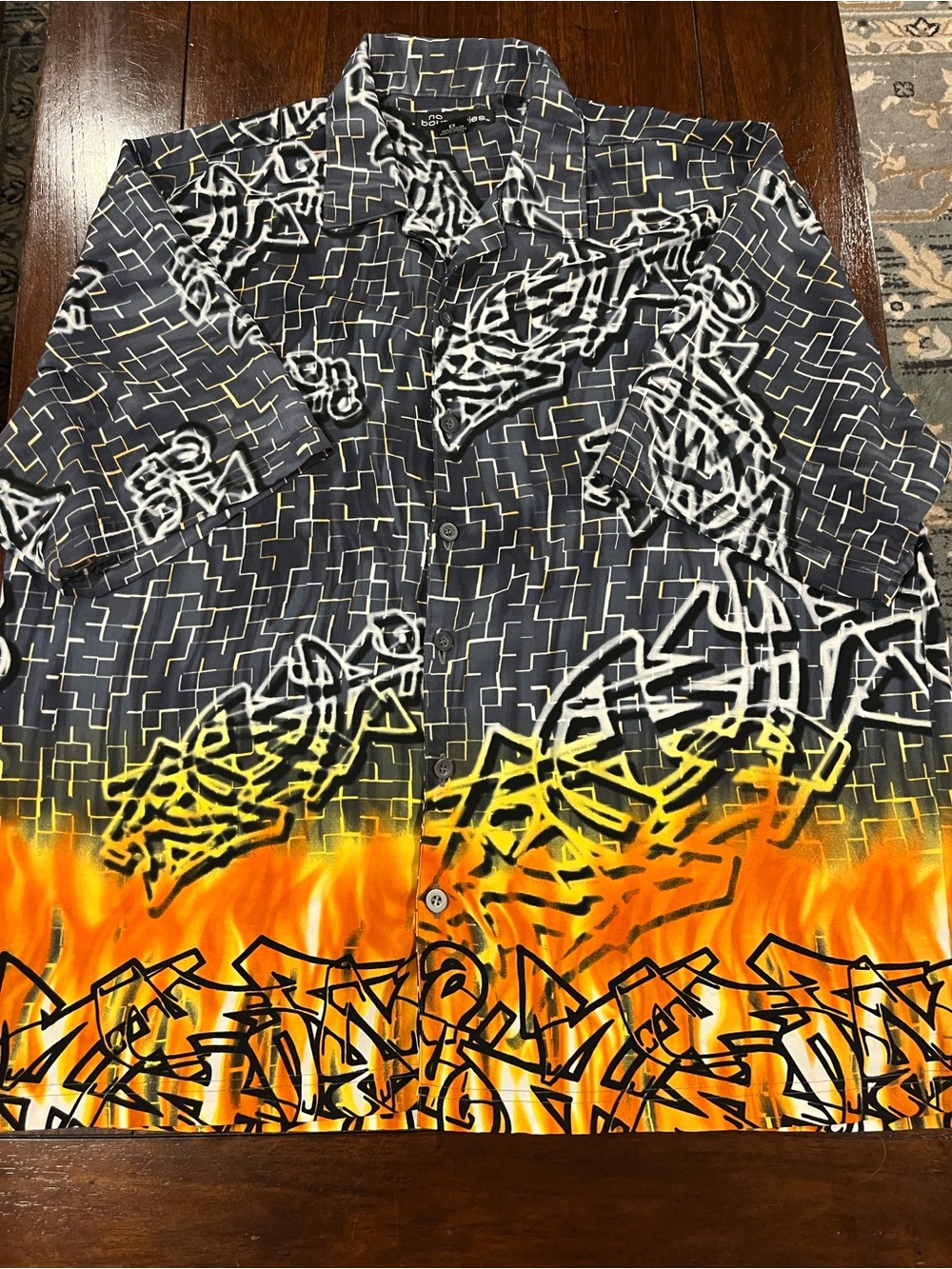 No Boundaries Brick Graffiti Shirt